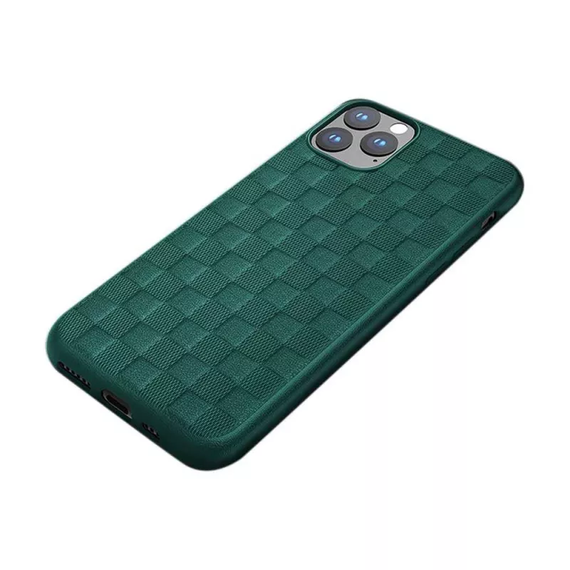 Aizsargājošs mīksts maciņš Devia Woven2 iPhone 11 Pro, zaļš