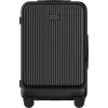 Pārnēsājams čemodāns Xiaomi Front Pocket cietais apvalks 38 L, polikarbonāts, 364×364 mm, 3,5 kg, melns