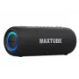 Skaļruņi TRACER MaxTube 20W TWS Bluetooth, melns — pārnēsājama bezvadu audio, stereo skaņa