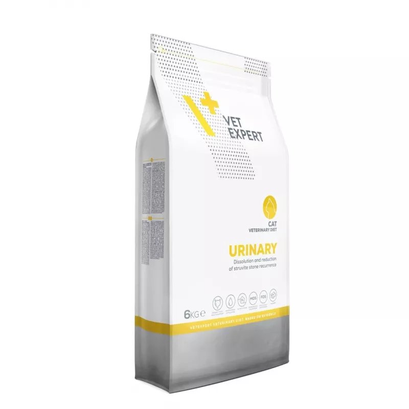 VET EXPERT Veterinary Diet Urinary Cat - sausā barība kaķiem - 6 kg