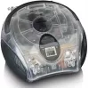 Portatīvs radio CD atskaņotājs Lenco SCD-24TR — FM, 4 W izejas jauda, LCD, teleskopiskā antena, maiņstrāva/līdzstrāva, 6×C baterijas