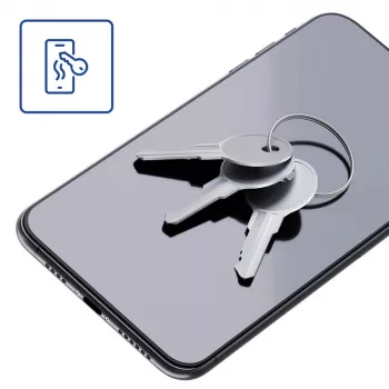 3MK FlexibleGlass Clear ekrāna aizsargs Motorola Edge 50 Neo pret kritieniem, skrāpējumiem un triecieniem
