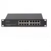 Tīkla slēdzis DIGITUS 10 collu Gigabit Ethernet 16 portu nevadāms (plaukta modulis)
