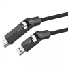 USB4 HDMI kabelis 4smarts ComboCord 240W 1,5 m – USB4 uz HDMI, 240W strāvas piegāde, 1,5 m garums
