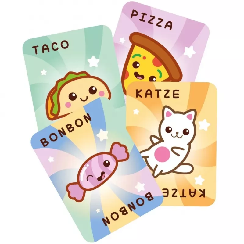 Taco Katze Pizza Junior, kāršu spēle