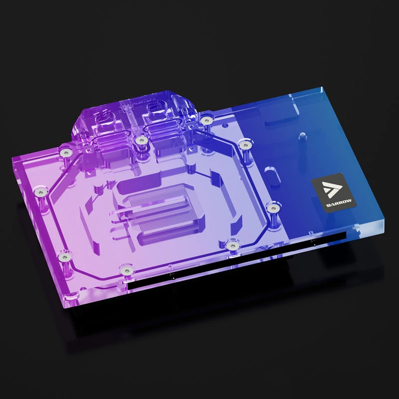 Barrow LRC2.0 RTX 4090 Founders Edition Aurora, RGB, melns - Akrils