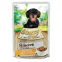 STUZZY Sfilaccetti vista gaļa ar šķiņķi - mitrā suņu barība - 100g