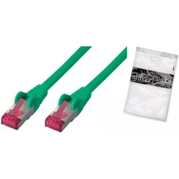 Tīkla kabelis ShiverPeaks BS75711-AG Zaļš 1m Cat6a S/FTP