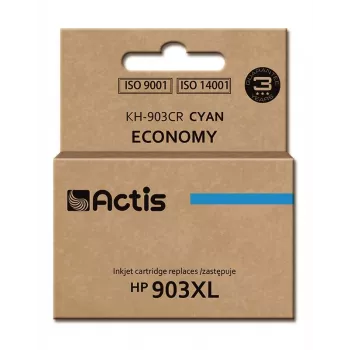 Actis KH-903CR tinte (aizstājējs HP 903XL T6M03AE; Standarta; 12 ml; ciāna) - Jauna mikroshēma