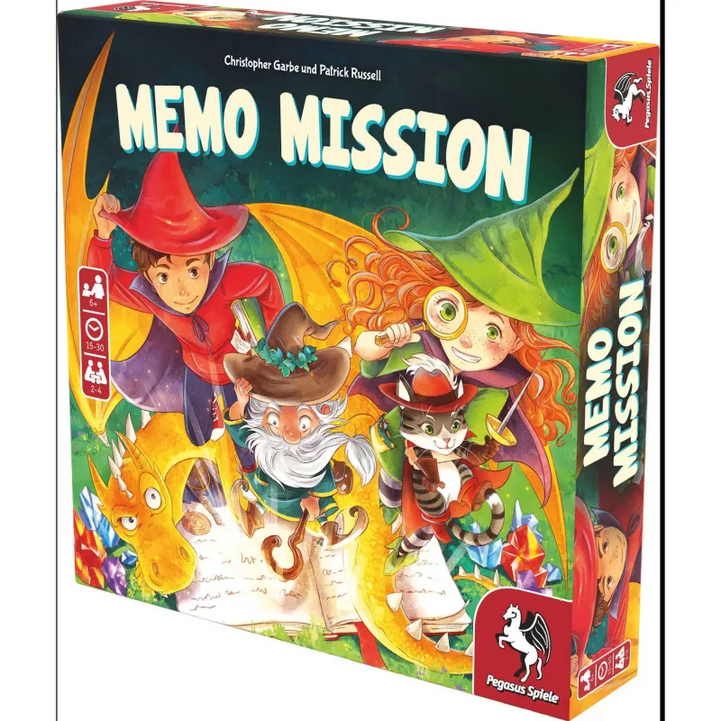 Memo Mission, galda spēle