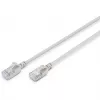 Digitus CAT 6A F-FTP plānā montāžas vads 10 m pelēks