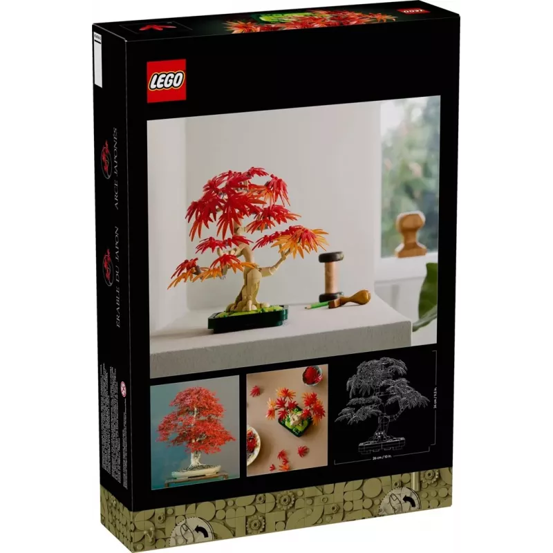 LEGO BOTANICALS 10348 Japāņu sarkanā kļavas bonsai koks