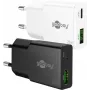 Goobay USB-C™ PD GaN Dual-Fast Charger plāns (25 W) melns (75733)