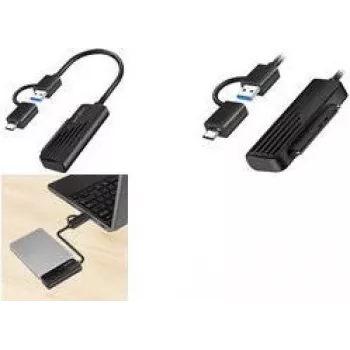 LogiLink AU0062 - Adapter USB 5 Gb/s to SATA - Adapteris - digitālais/datu (AU0062)