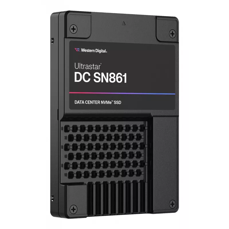 SSD disks Western Digital 3,84 TB U.2 PCI Express 5.0 NVMe Ultrastar DC SN861