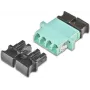 Lightwin LKUP 4LC-4LC MM OM3 savienojamības piederums zils