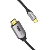 Vention USB-C uz HDMI kabelis CRBBH — 2 m, 4K@60Hz, melns, USB-C uz HDMI