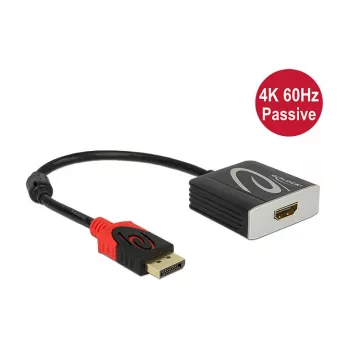 Kabelis DisplayPort HDMI DeLOCK 0,2 m