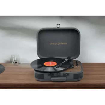 Muse atskaņotājs ar stereo sistēmu un Bluetooth izvadi | MT-207 DGB | 2x5 W | Bluetooth | Melns/Brūns