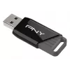 PNY Attaché X, 64 GB, USB Type-A, 3.2 Gen 1 (3.1 Gen 1), 130 MB/s, Dia, melns