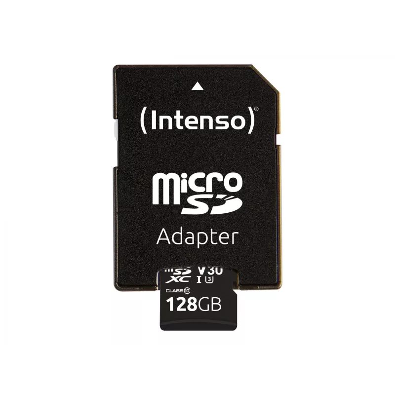 Atmiņas karte MICRO SDXC 128GB C10/W/ADAPTER 3433491 INTENSO