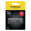 MEMORY DRIVE FLASH USB2 64GB/ANTRAZĪTS 3521491 INTENSO