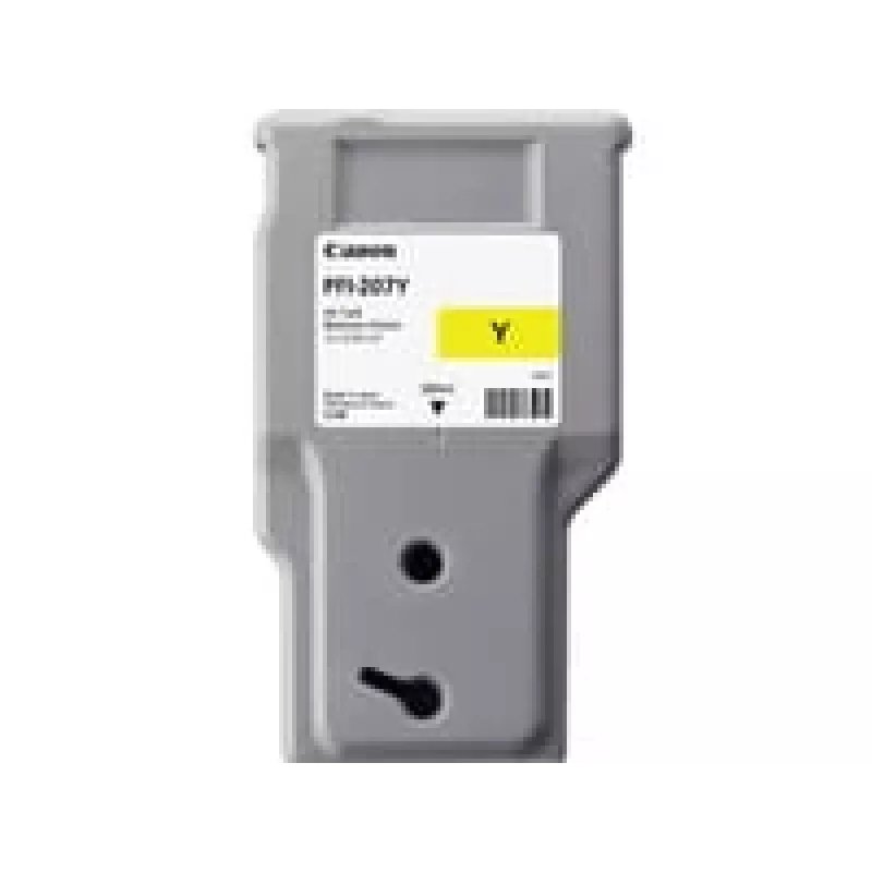 Canon PFI-207 Y tintes kasetne 1 gab. Oriģināls Dzeltena