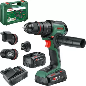 Bezvadu triecienurbjmašīna AdvancedImpact 18V-80 QuickSnap (zaļa, 2x litija jonu akumulators 2,0Ah + 4,0Ah, pārnēsāšanas kaste, POWER FOR ALL ALLIANCE)