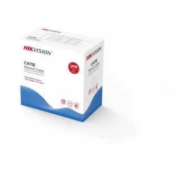 Tīkla kabelis Hikvision DS-1LN5EUEC7 pelēks 305 m UTP Cat5e cietvada āra LAN