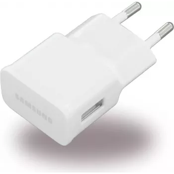 Samsung - ETAOU83EWE / 81EWE - Lādētājs / Adapteris - USB - 1000mA - Balts BULK (ETAOU83EWE / 81EWE)