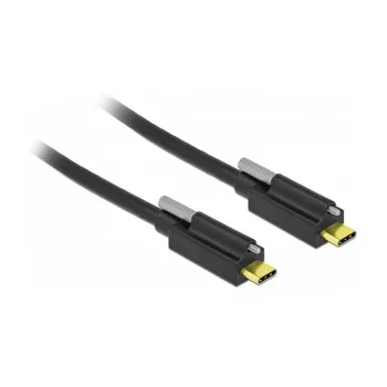 USB-C tipa kabelis DeLOCK 84138 2m Melns