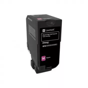 Lexmark 74C2HME tonera komplekts purpursarkana krāsa Return Program Corporate. 12 tūkst. lappušu