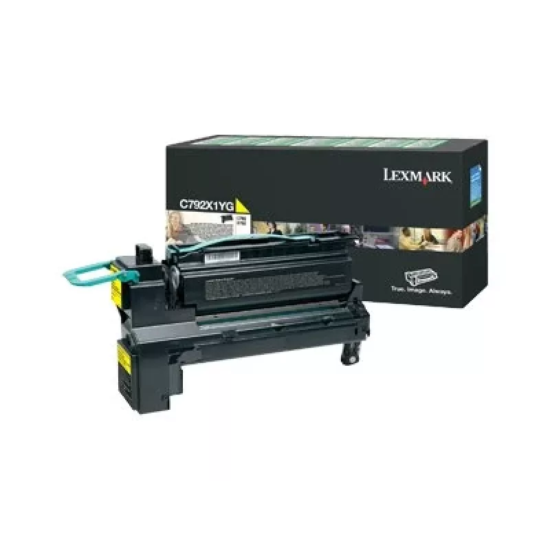 Toneris Lexmark C792X1YG 30000 lapas dzeltens