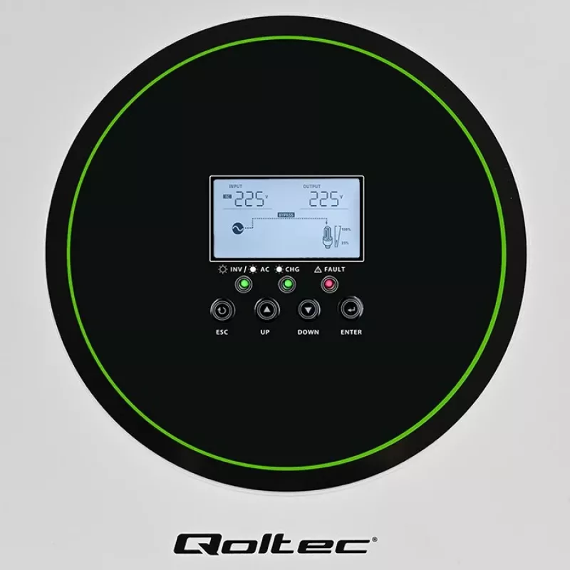 Hibrīdais saules invertors Off-Grid 6200W | 120A