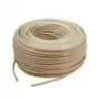 LogiLink instalācijas kabelis, Cat. 6, U/UTP, 100 m, gaiši pelēks 4 x 2 AWG 24/1, neekranēts, CCA kabelis (vara-alumīnija) (CPV0035)