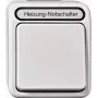 MERTEN Heizungs-Notsch.Aus 2p MEG3449-8029 m.Kontrolllicht Light pelēka AQUASTAR MEG34 MEG3449-8029 (MEG3449-8029)