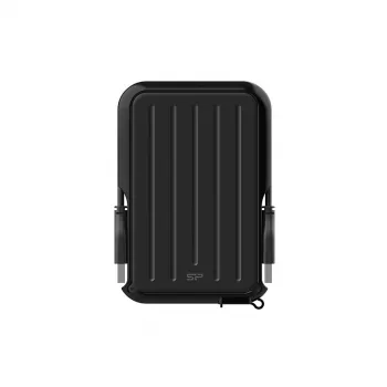 Ārējais cietais disks Silicon Power 5TB USB 3.2 Gen 1 (Type-A) A66, melns, triecienizturīgs