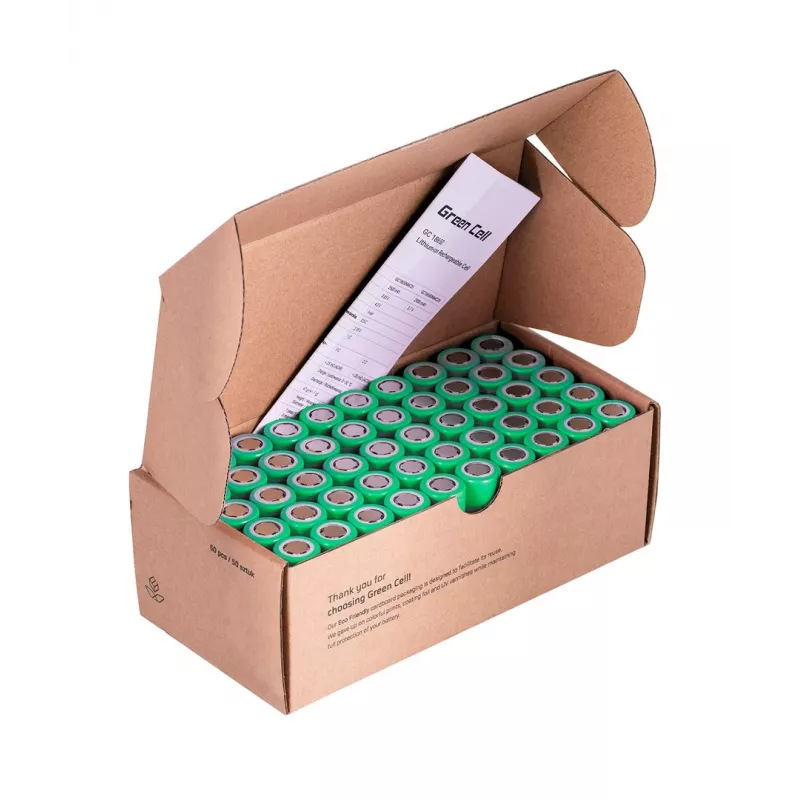 Green Cell 50GC18650NMC29 mājsaimniecības baterija Uzlādējama baterija 18650 Litija jonu (Li-Ion)
