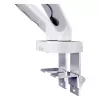 Monitoru statīvs DIGITUS Dual konstrukcija 2×35 collu ekrāniem, skava, 2×10 kg, VESA 75–100, slīpums -45–90°