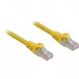 Tīkla kabelis Sharkoon Cat.6a SFTP RJ-45 Cat6a 0,5 m Dzeltens