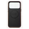 Mobilā tālruņa maciņš Nomad Traditional Leather Case priekš iPhone 17 Pro Max, āda/alumīnijs/mikrošķiedra, der 6.9 collu (Brūns)