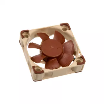 Noctua NF-A4x10 PWM ventilators, 40x10 mm, 12 V, PWM, 1000–5000 apgr./min., 8,9 m³/h, SSO gultnis, sarkans/bēšs