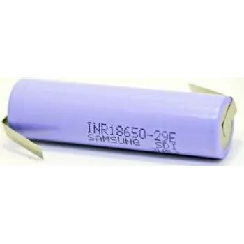 Li‑Ion akumulators Samsung INR18650‑29E 2900mAh plakanā virspuse augstas temperatūras darbībai