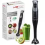 Iegremdējamais blenderis CLATRONIC SM 3824 — 600 W, 2 ātrumi, nerūsējošais tērauds, melns