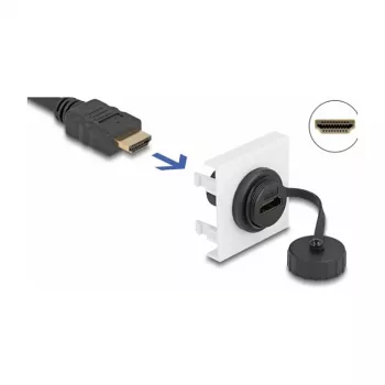 DeLOCK Easy 45 HDMI modulis 45 x 45 mm kabeļa garums 0,045 m