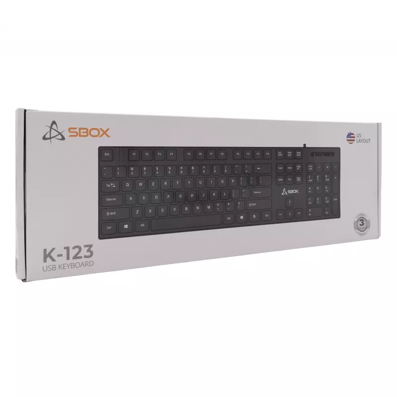 SBOX K-123US RGB spēļu pele