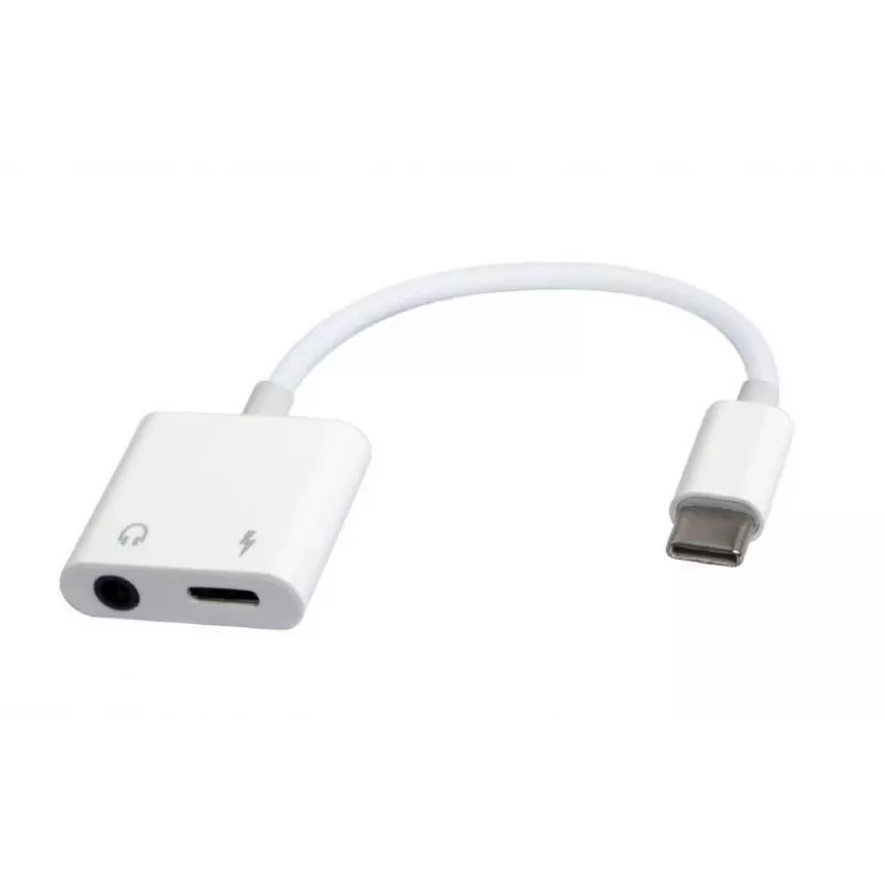 Kabeļa savienotāju pārveidotājs Gembird A-CM-3.5FP-01 — CDLA USB Type-C uz 4 kontaktu 3,5 mm