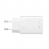 USB-C ceļojumu lādētājs FIXED FIXC30N-C-WH — 30 W kompakts USB-C strāvas adapteris, vienas pieslēgvietas ātrā uzlāde