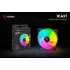 SAVIO Blast 120mm ARGB PWM korpusa ventilators - melns