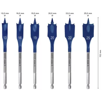Bosch Expert 2 608 900 333 urbja uzgalis Lāpstveida urbja uzgalis 6 gab.